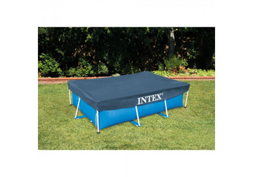 Тент для прямоугольного каркасного бассейна 389х184 см Intex 28037