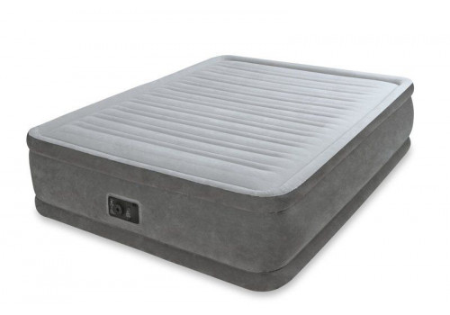 Надувная кровать FULL COMFORT-PLUSH MID RISE AIRBED, 137x191х33см, со встроенным насосом 220 67768