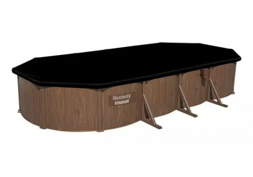 BestWay Стальной морозоустойчивый бассейн, 730х360х130см+фильтр песчаный 561CW